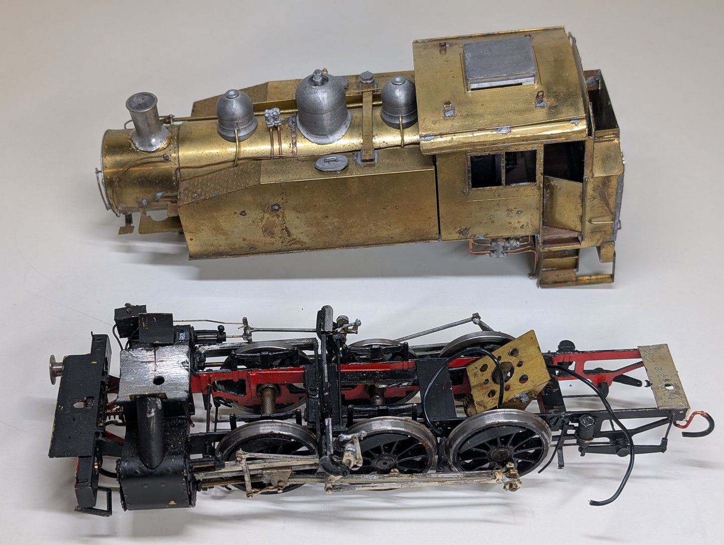 O Gauge Brass Kit Built USATC Southern S100 Dock Shunter - Project