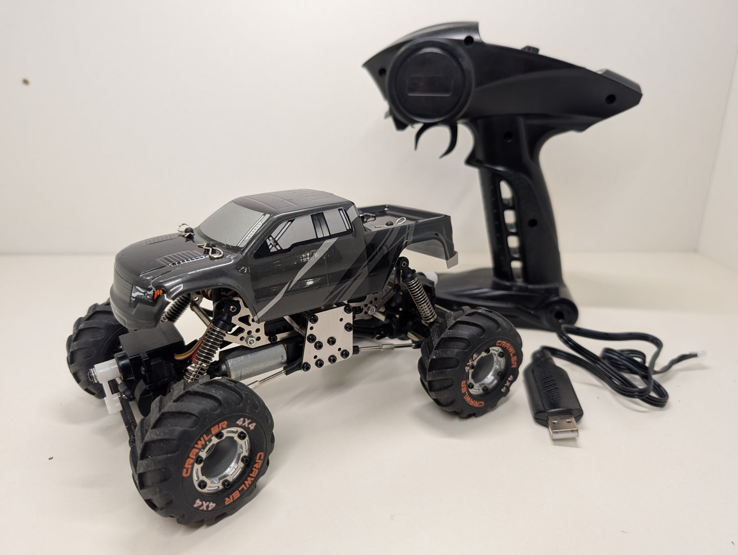 1/24 Scale RC HBX Devastator Mini Crawler 4wd 4ws - 2098b