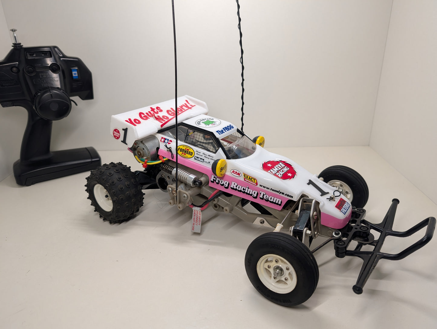 Tamiya 1/10 The Frog RC Buggy with Tamiya ExPec TTU-03 Transmitter