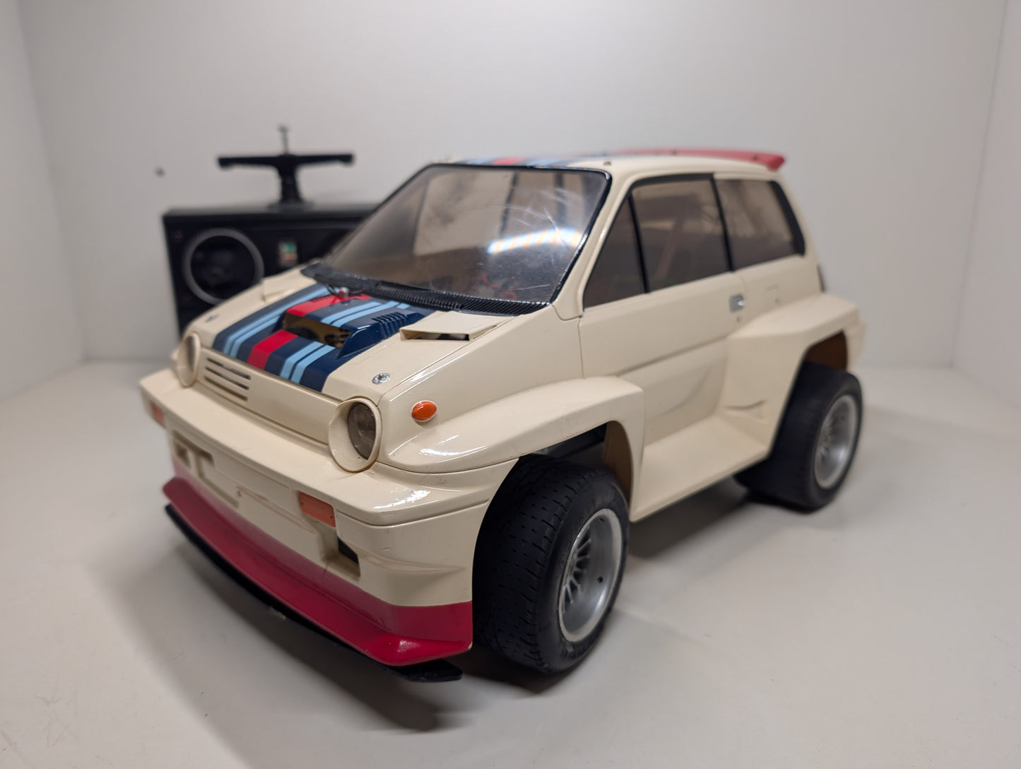 1983 Tamiya Willy's Wheeler Honda City Turbo 1/10 RC Car, Radio and Manual 5839 58039 - Very very rare Car