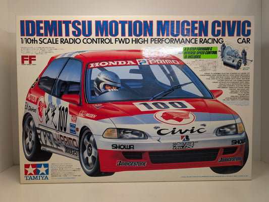 Tamiya 1/10 RC Honda Idemitsu Motion Mugen Civic FF-01 FWD Chassis 58121 13800
