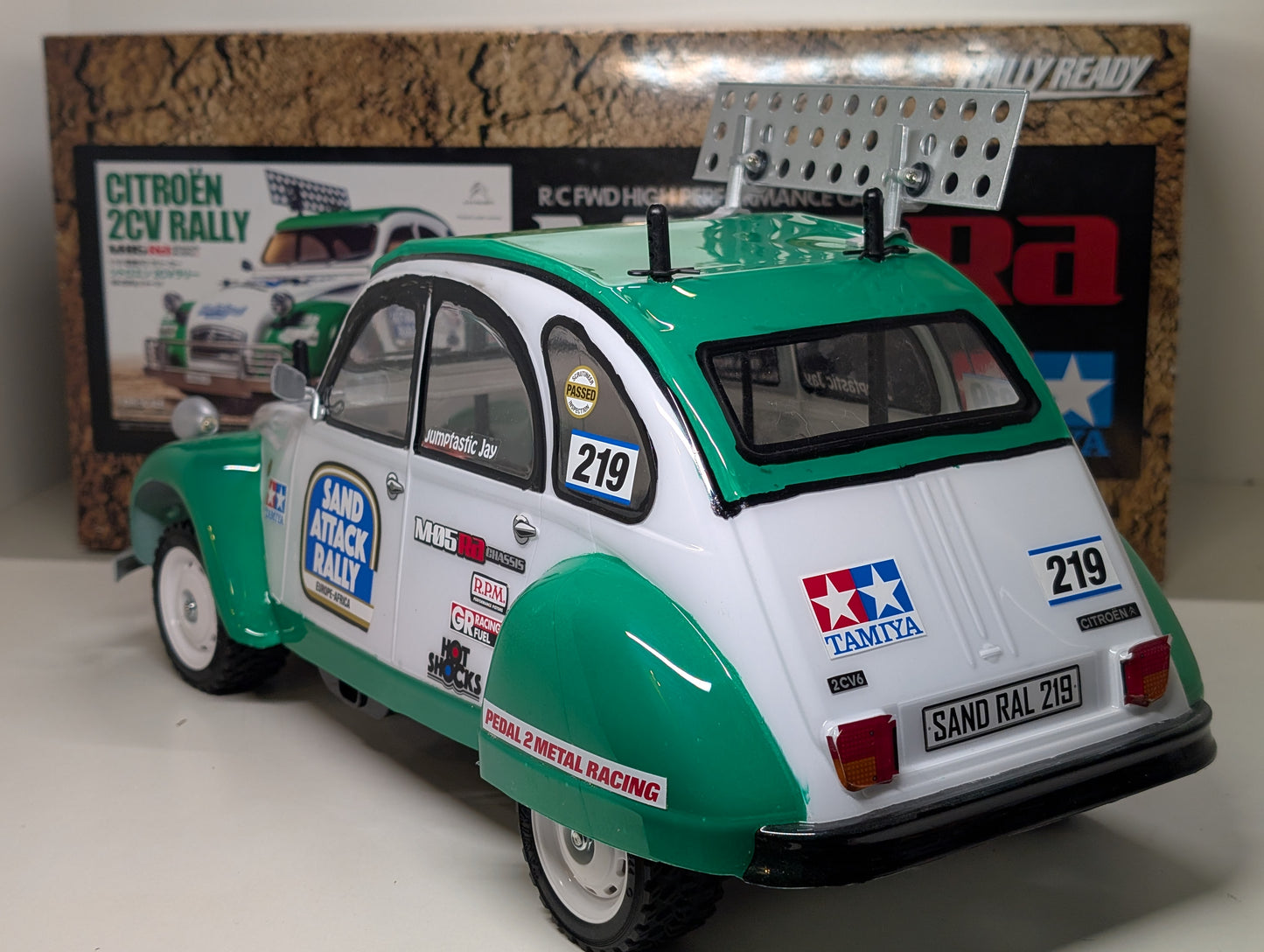Tamiya 1/10 RC M-05RA Chassis Citroen 2CV Rally Car - Sleeper!