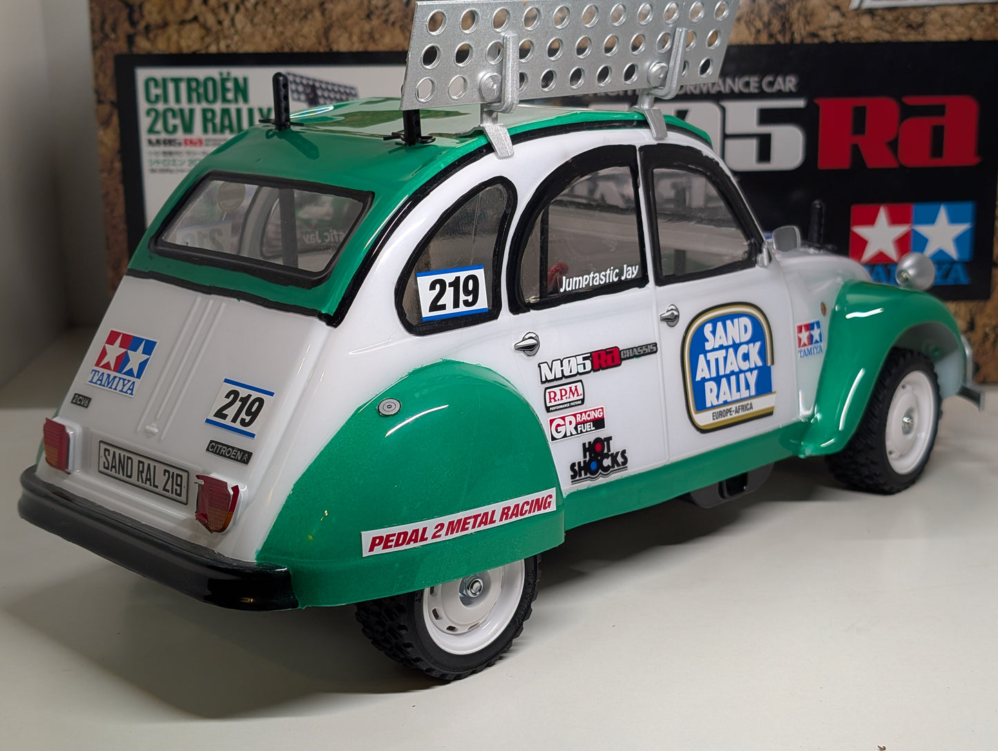 Tamiya 1/10 RC M-05RA Chassis Citroen 2CV Rally Car - Sleeper!