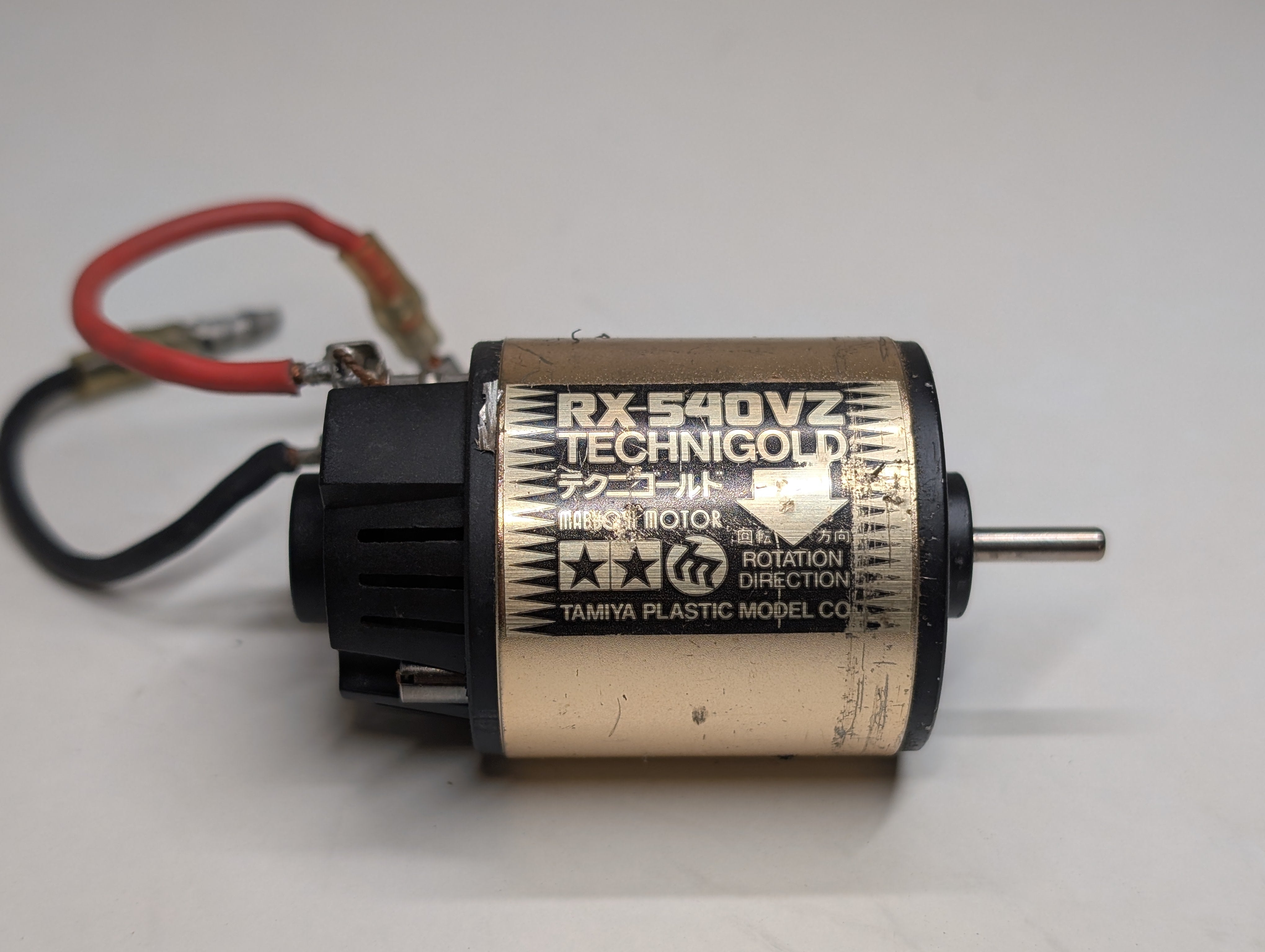 Vintage Tamiya RX-540VZ Technigold Motor for 1/10 RC Cars - Rare
