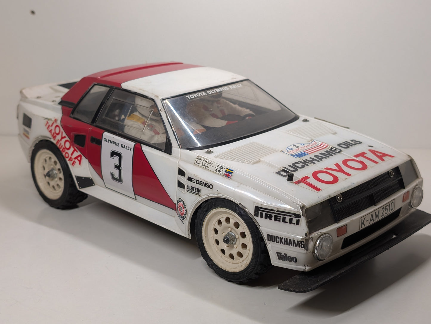 1987 Tamiya 1/10 RC Toyota Celica Gr.B Rally Car 5864 58064 - Very Rare!