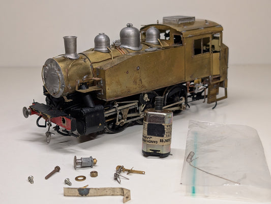 O Gauge Brass Kit Built USATC Southern S100 Dock Shunter - Project