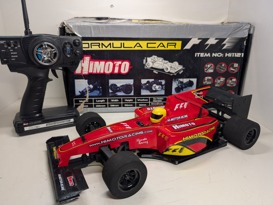 1/10 Scale RC HiMoto Formula Car with Matching Transmitter - Scarce!
