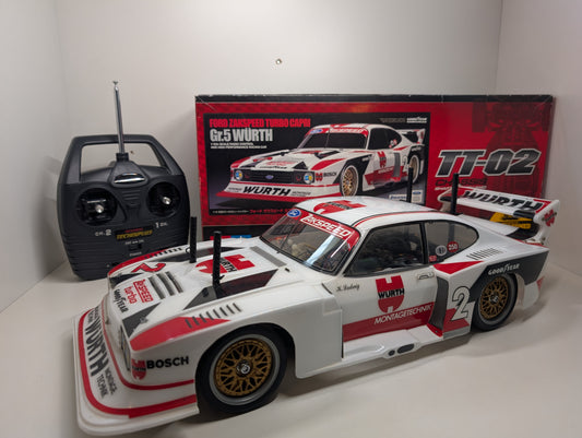 Tamiya 1/10 Ford Zakspeed Capri Turbo Grp 5 RC Racing Car TT-02 4wd 58578 12800
