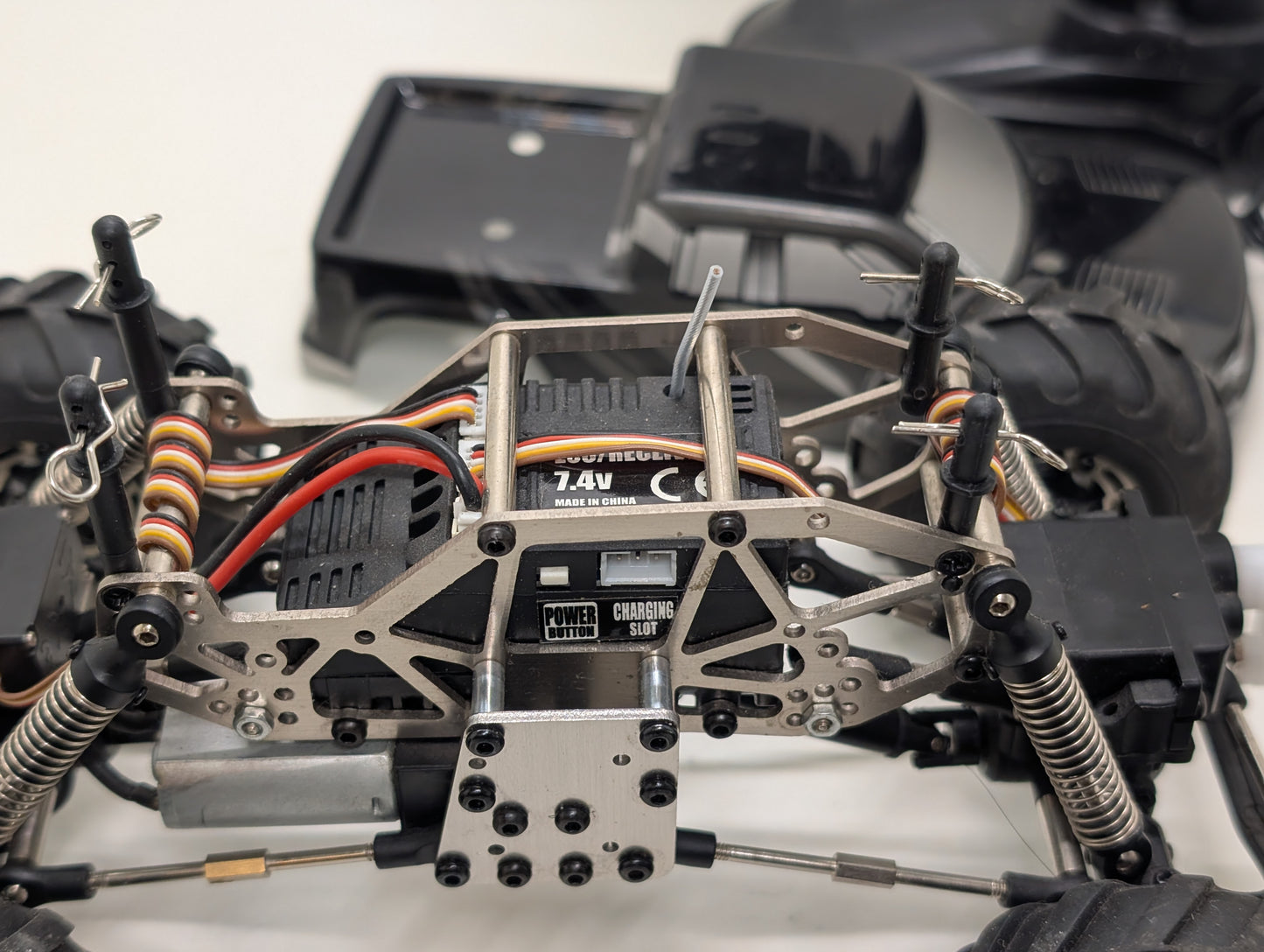 1/24 Scale RC HBX Devastator Mini Crawler 4wd 4ws - 2098b