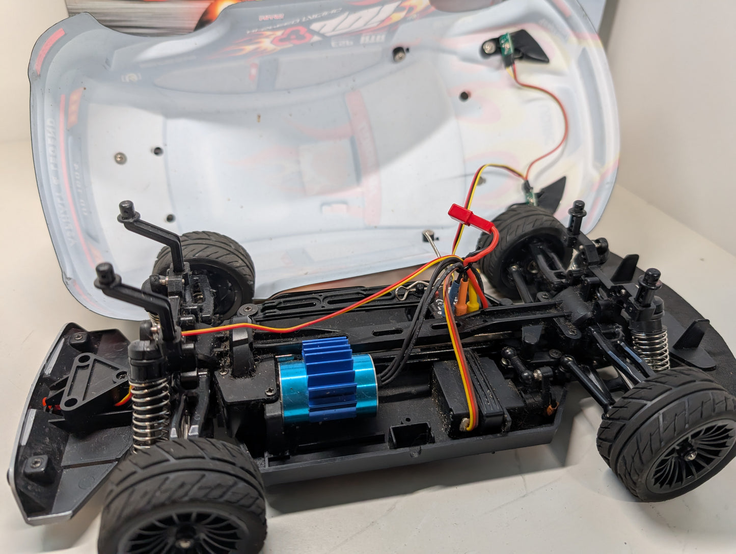 UDIRC 4wd Brushless Ford Focus Radio Controlled Rally Car 1/16 Scale - 30+mph