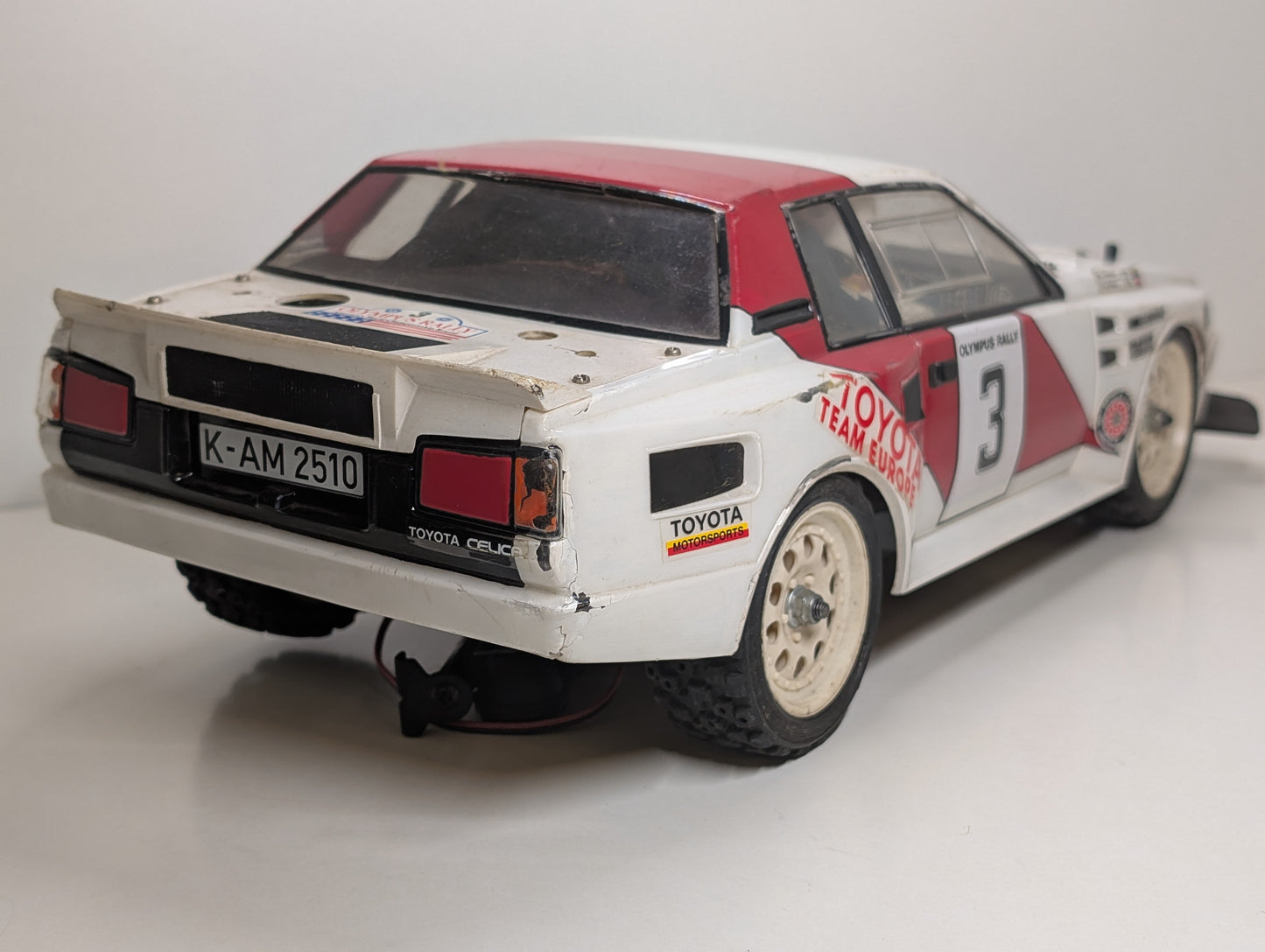 1987 Tamiya 1/10 RC Toyota Celica Gr.B Rally Car 5864 58064 - Very Rare!