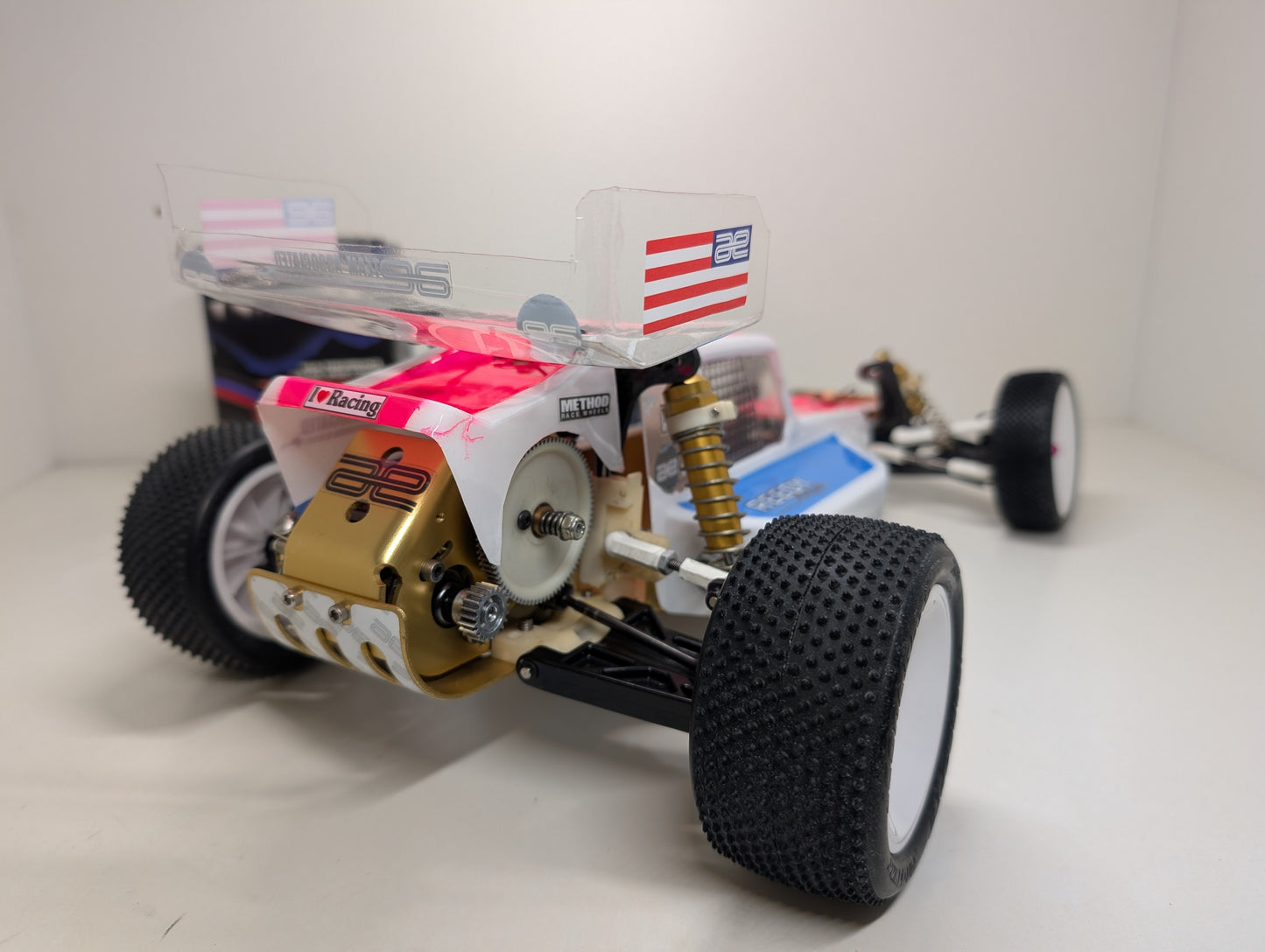 Vintage 1/10 Scale RC Team Associated RC10 A Stamp Gold Pan RC Buggy - Project