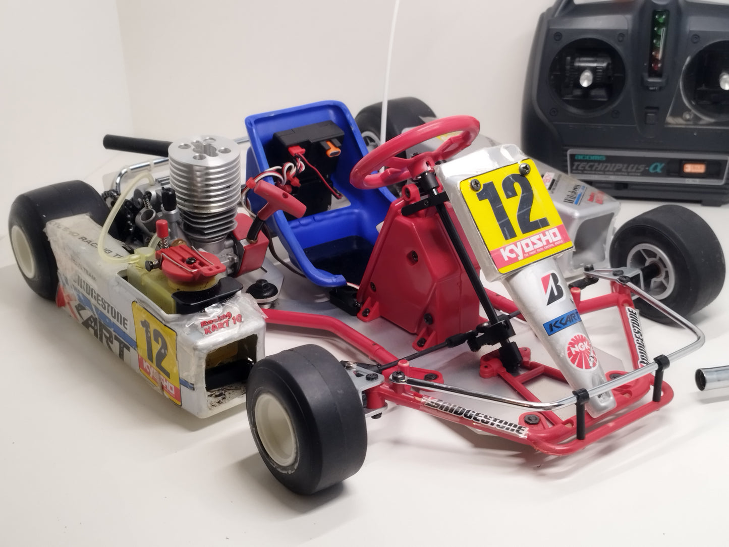 Kyosho 1/5 RC Racing Kart 10 Nitro Engine - Very Rare