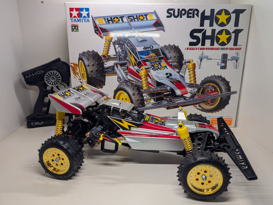 2012 Tamiya 1/10 RC Super Hot Shot 4WD Off Road Racer - Kit 58517 - Immaculate