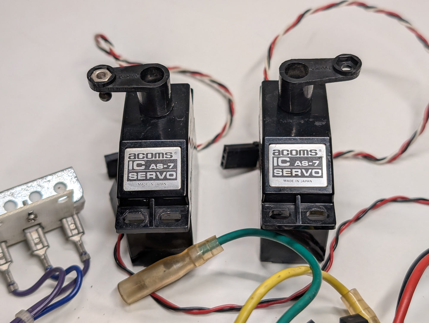 Tamiya Vintage 1/10 RC Car Electronics Kit - Servos + MSC + Receiver