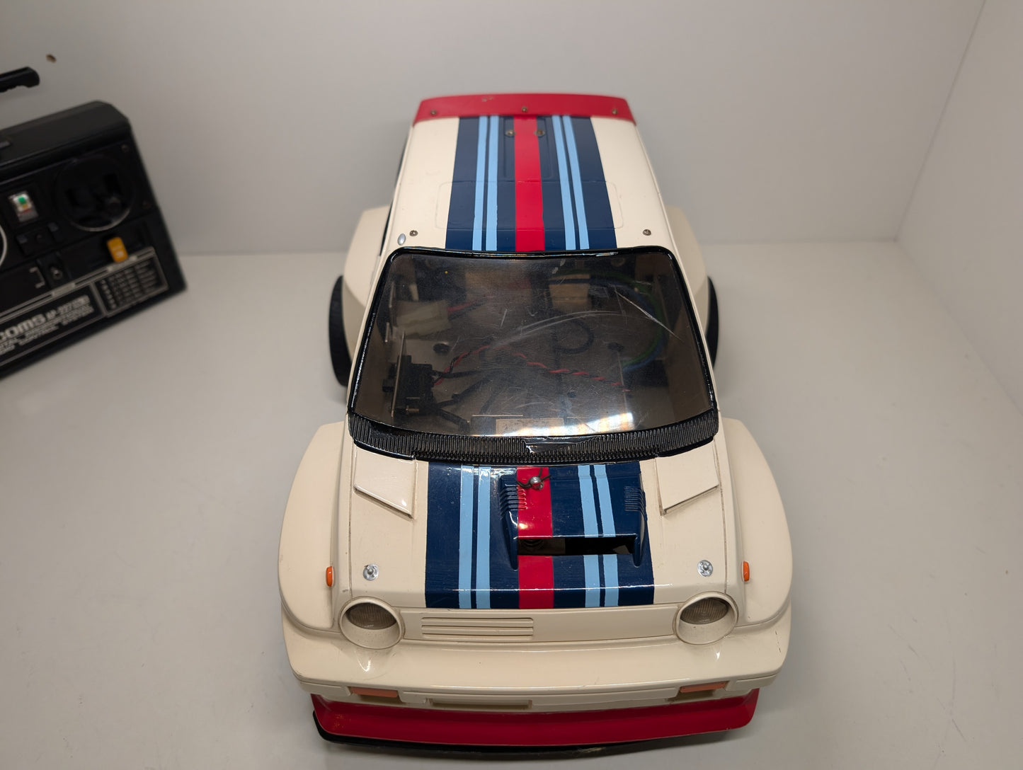 1983 Tamiya Willy's Wheeler Honda City Turbo 1/10 RC Car, Radio and Manual 5839 58039 - Very very rare Car