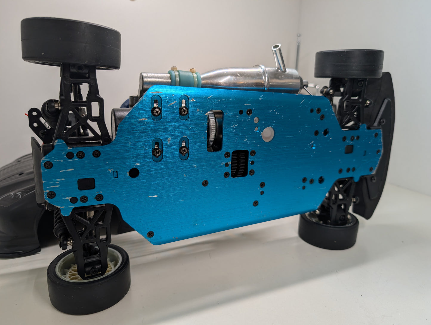 1/10 RC HSP Nissan GT-R Nitro Engined 4wd Radio Controlled Car - RTR