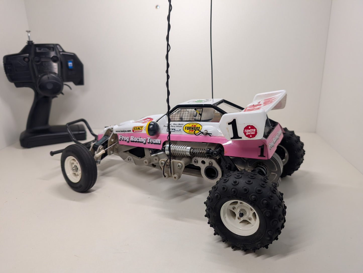 Tamiya 1/10 The Frog RC Buggy with Tamiya ExPec TTU-03 Transmitter