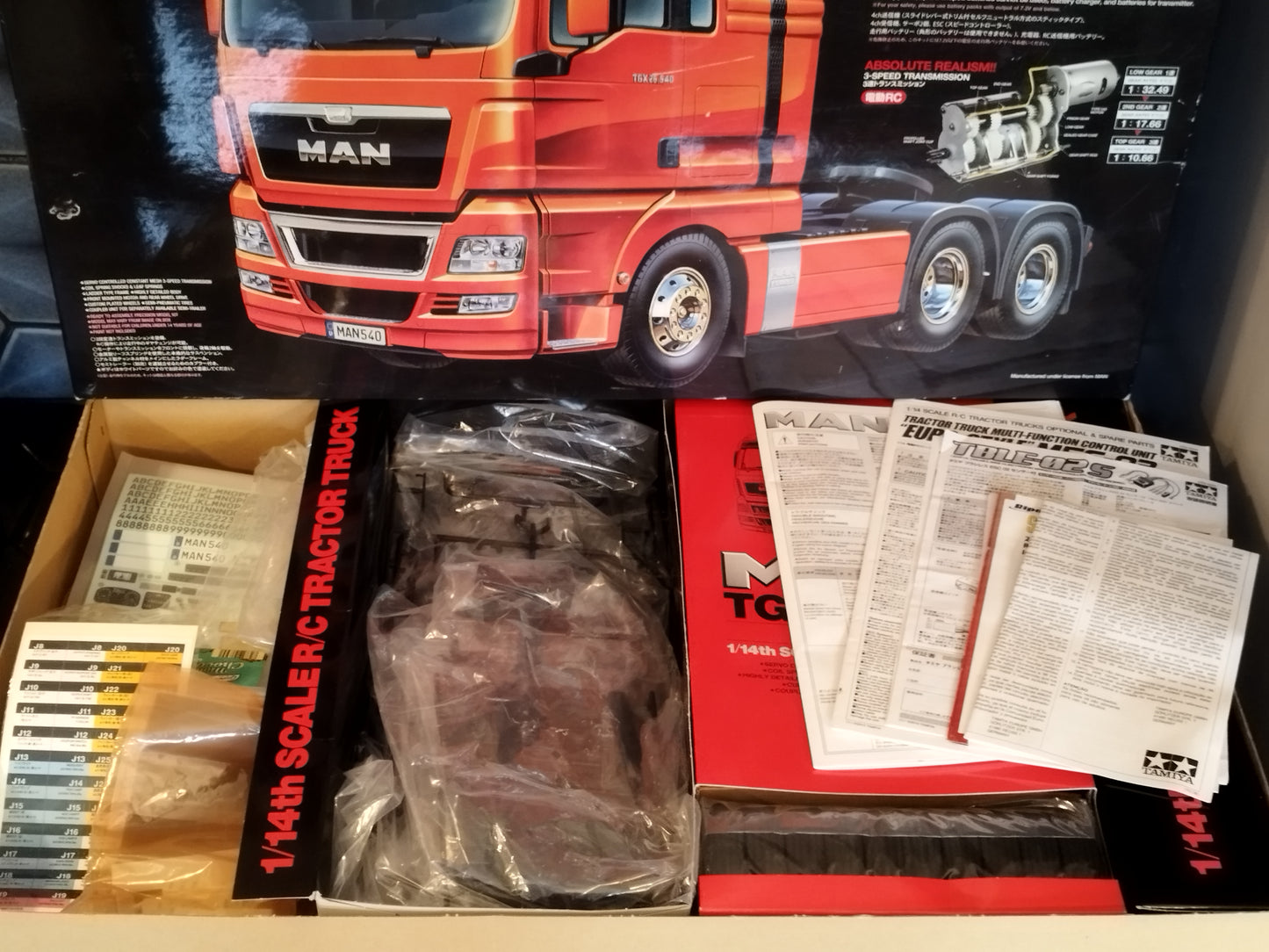 Tamiya 1/14 MAN TGX 26.540 6x4 RC Lorry - Project