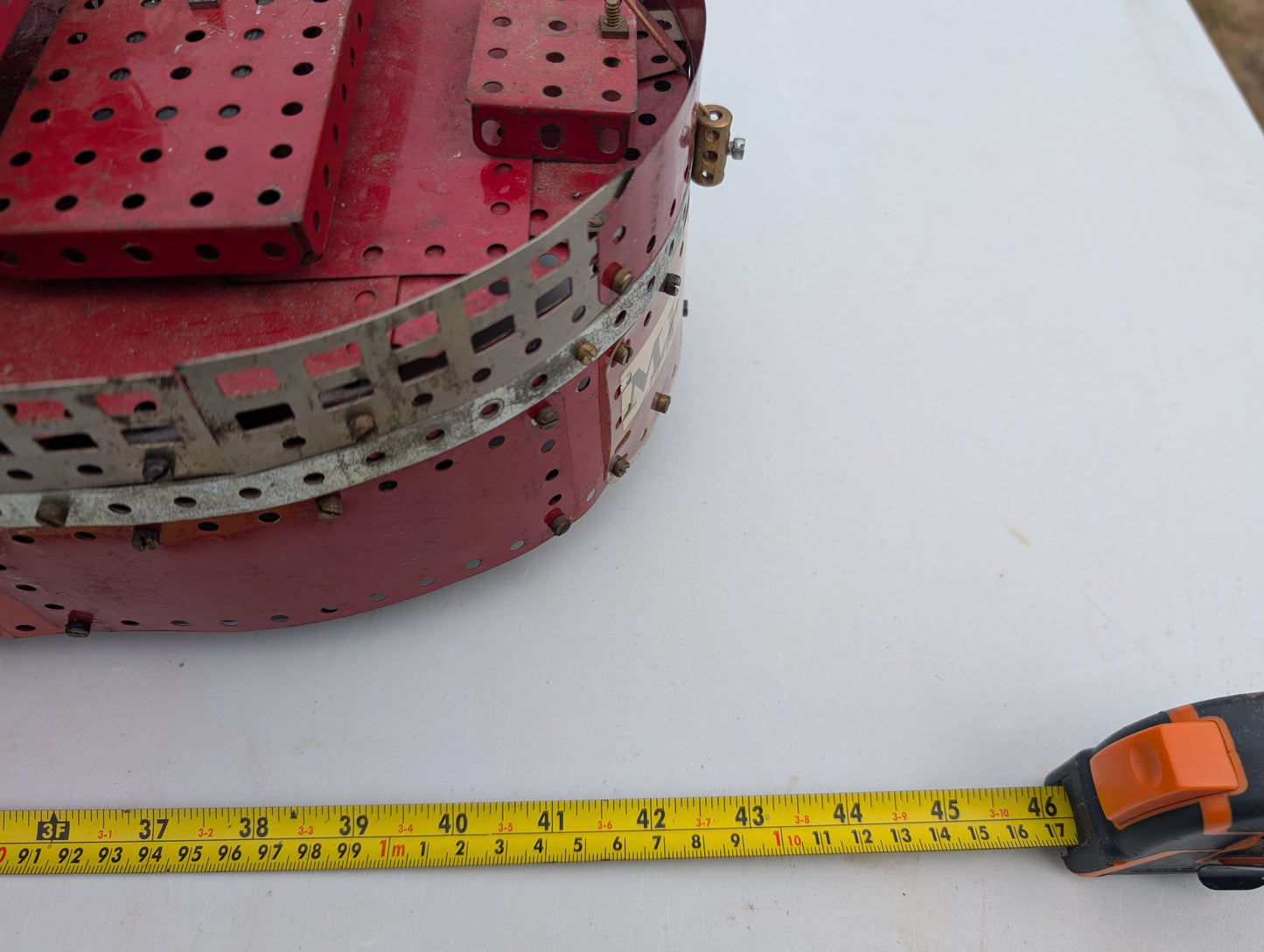 Meccano Shop Display Model Steam Ship with Motor