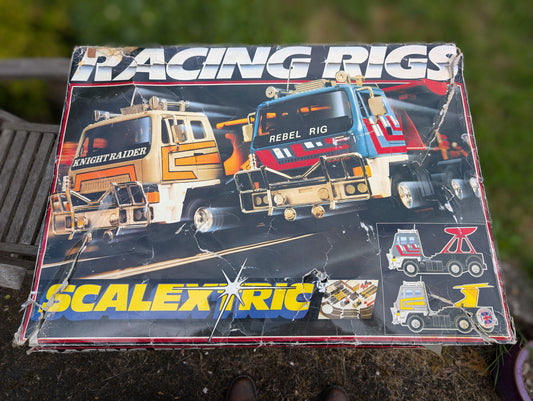 Scalextric C674 Racing Rigs Set - Rare Set