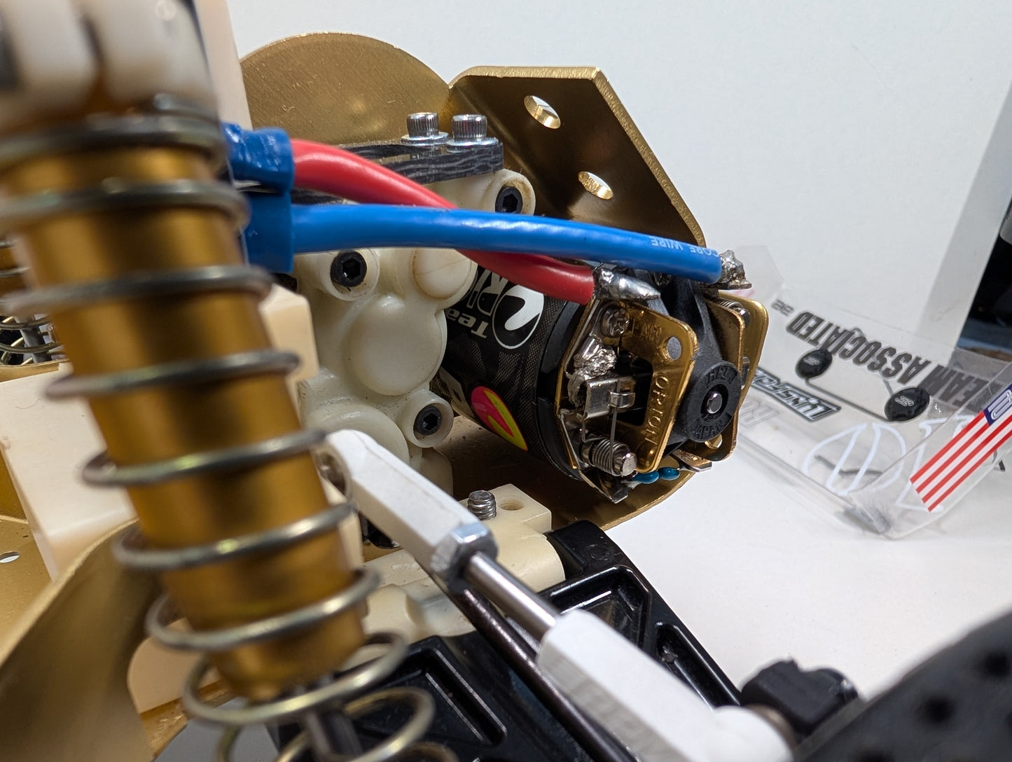 Vintage 1/10 Scale RC Team Associated RC10 A Stamp Gold Pan RC Buggy - Project