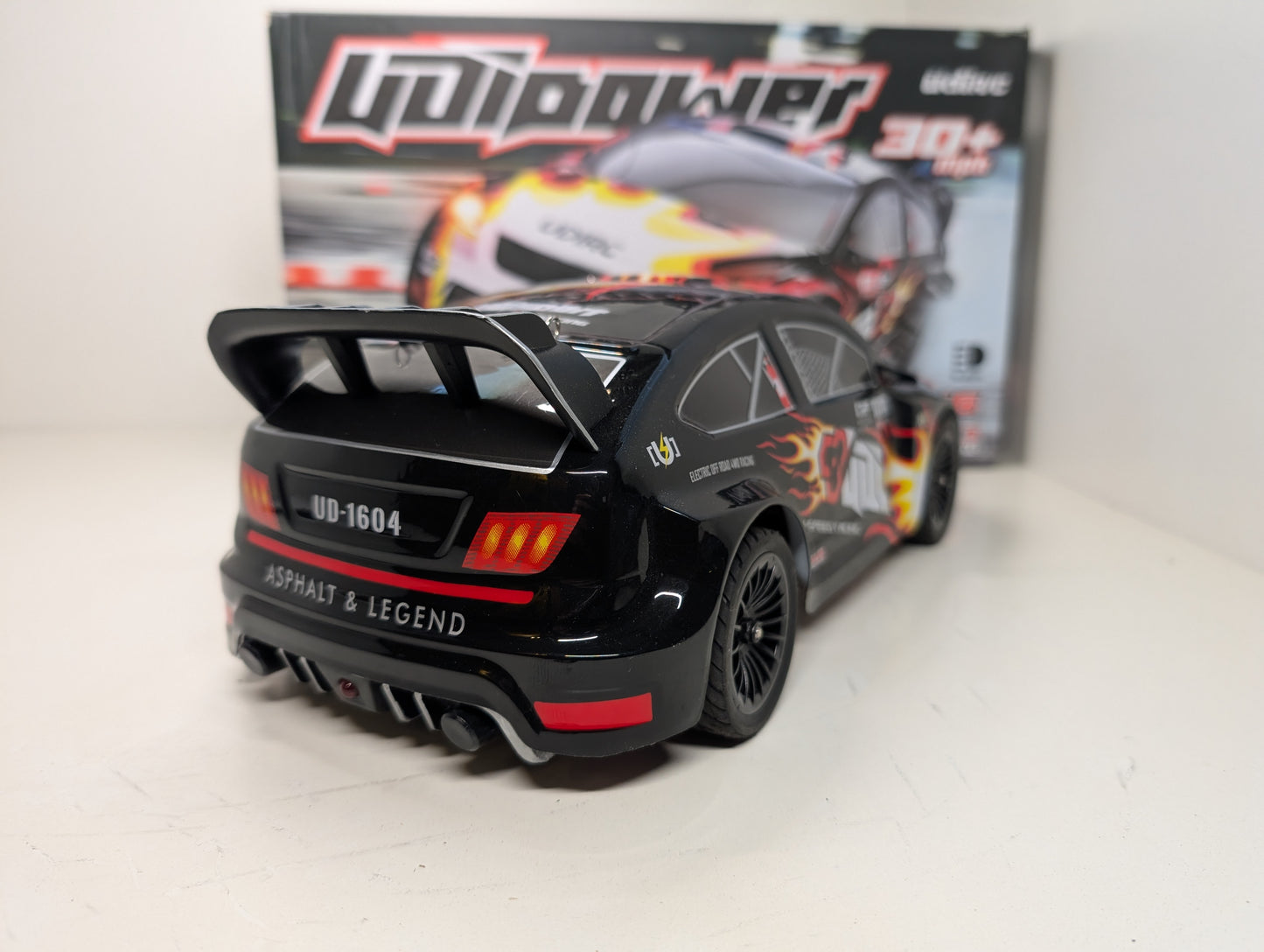 UDIRC 4wd Brushless Ford Focus Radio Controlled Rally Car 1/16 Scale - 30+mph