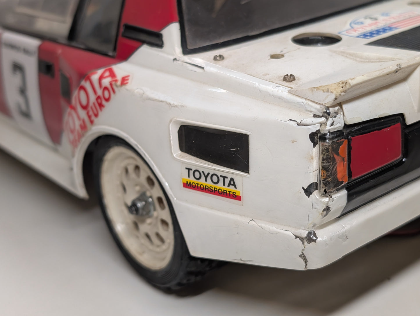 1987 Tamiya 1/10 RC Toyota Celica Gr.B Rally Car 5864 58064 - Very Rare!
