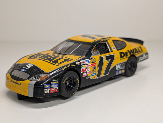 Hornby Scalextric 1/32 Ford Taurus NASCAR #17 Matt Kenseth DeWalt Tools - Yellow Bonnet Version - Scarce!