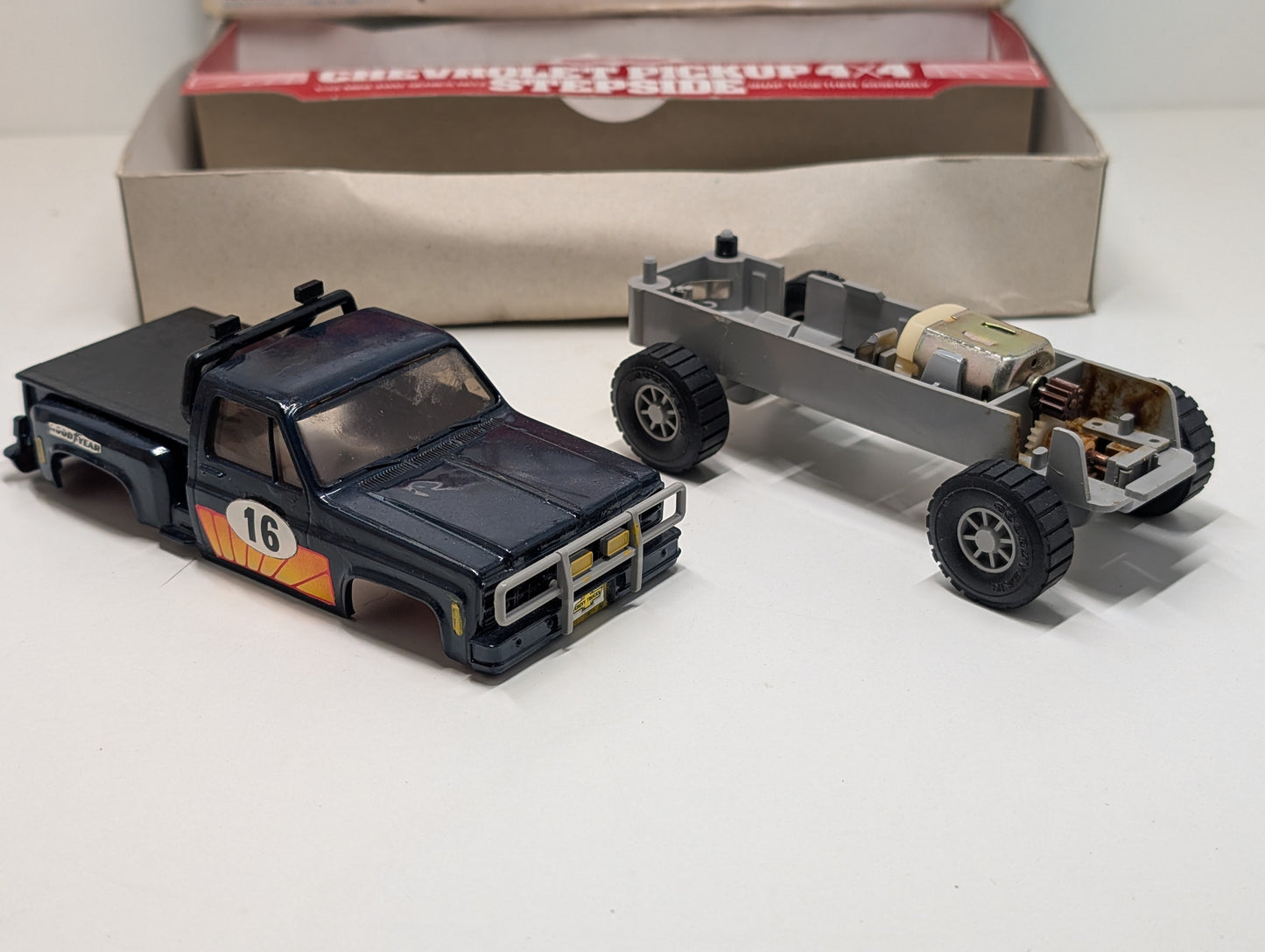Tamiya 1902-500 1/32 Chevrolet Pickup 4x4 Stepside Junior 4wd Mini - Very Rare