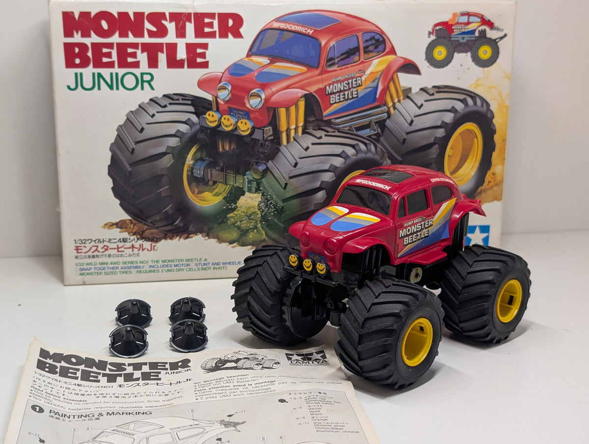 Tamiya 1701-1000 1/32 Monster Beetle Junior Mini 4wd Monster Truck 