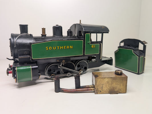 O Gauge Live Steam Southern USATC S100 Class Dock Shunting Locomotive - Mamod Based